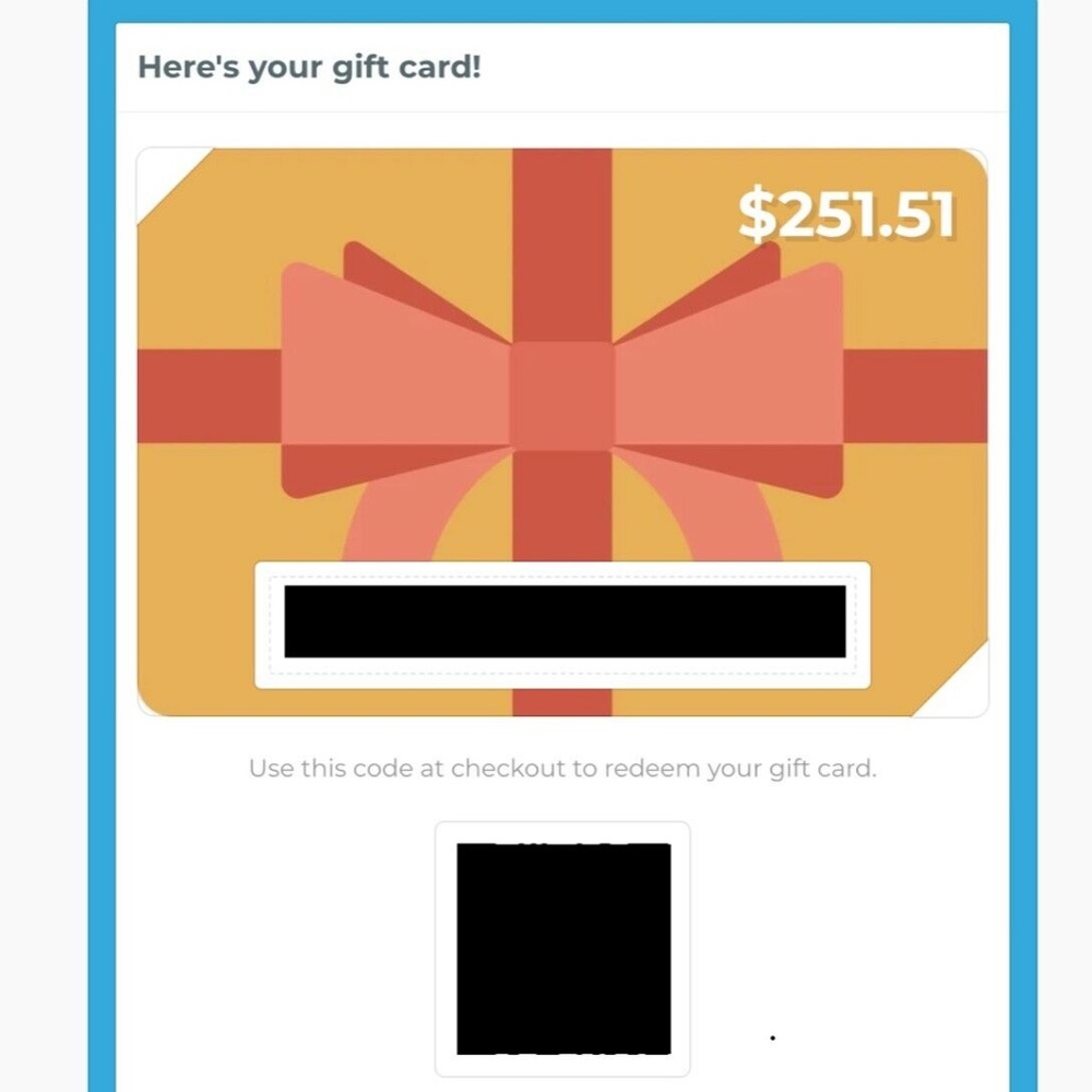 Freemans Sporting Club Gift Card - $251.51